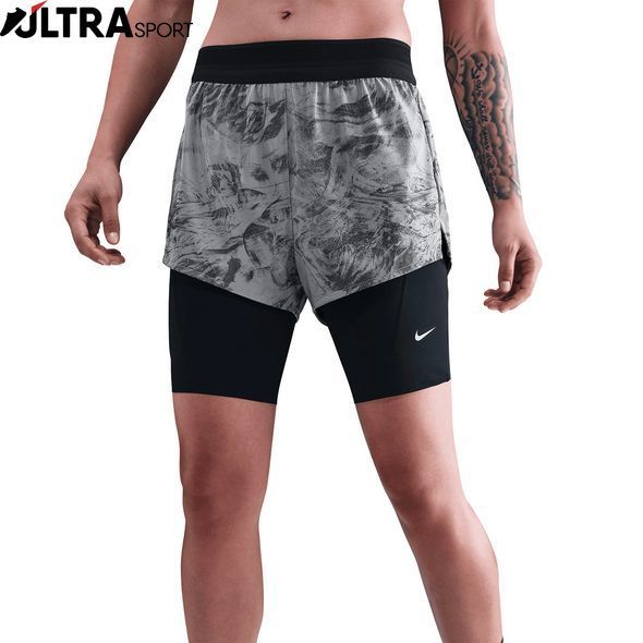 Шорти жіночі Nike Swift 2in1 Abstract Pattern Running Shorts HV2916-036 ціна