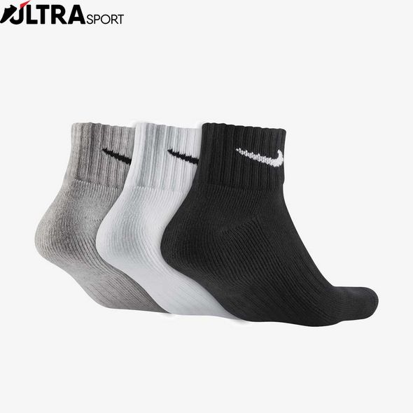 Шкарпетки Nike U Nk V Cush Ankle- 3P Value SX4926-901 ціна