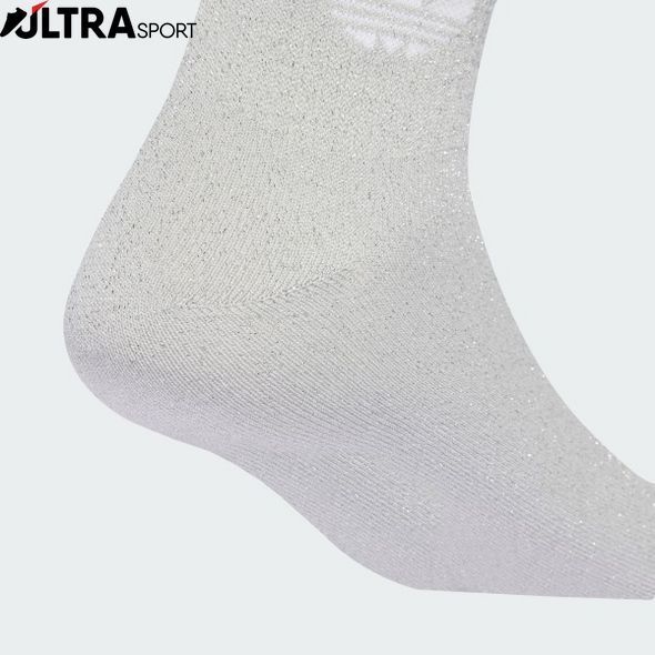 Дві пари шкарпеток 3-Stripes Glitter Crew Originals JX5204 ціна