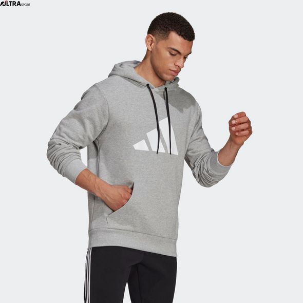 Чоловіче худі Adidas Sportswear Future Icons Logo Graphic Hoodie Grey H39802 ціна