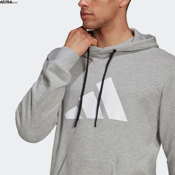 Чоловіче худі Adidas Sportswear Future Icons Logo Graphic Hoodie Grey H39802 ціна