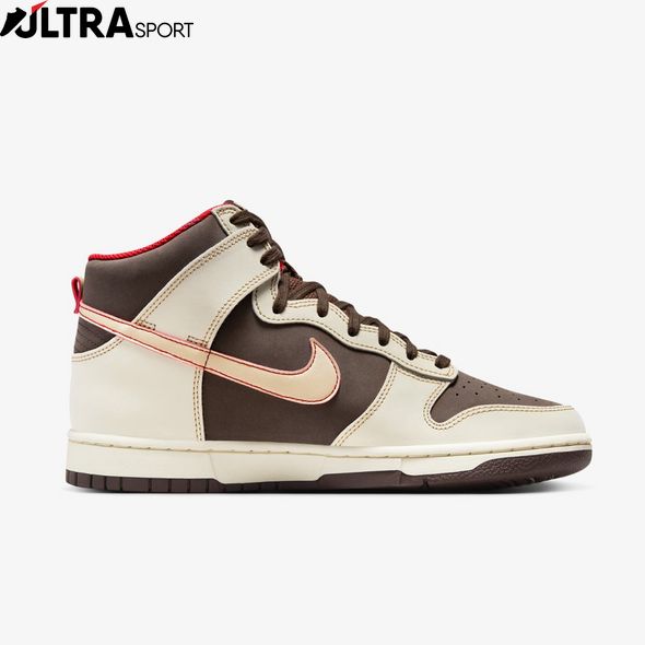 Кроссовки Nike Dunk High Retro Se Baroque Brown FB8892-200 цена