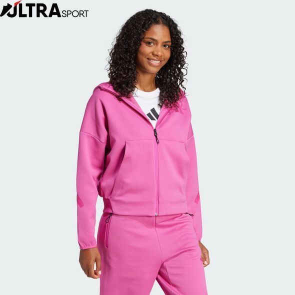 Толстовка жіноча adidas Z.N.E. Full-Zip Hoodie JD0816 ціна