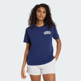 Женская футболка Collegiate Graphic JV8546 цена