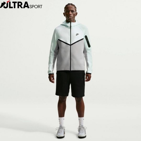 Мужская толстовка NIKE M NK TCH FLC FZ WR HOODIE HV0949-394 цена