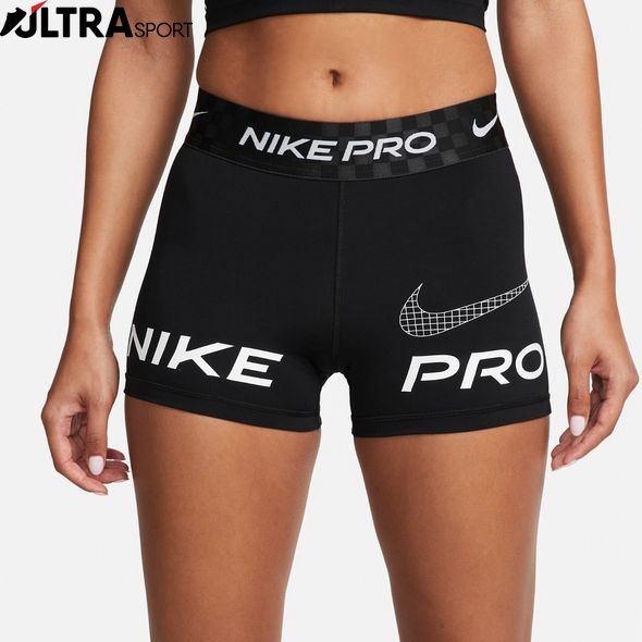 Шорти Nike W Np Dri-Fit 3In Grx Short DX0076-010 ціна