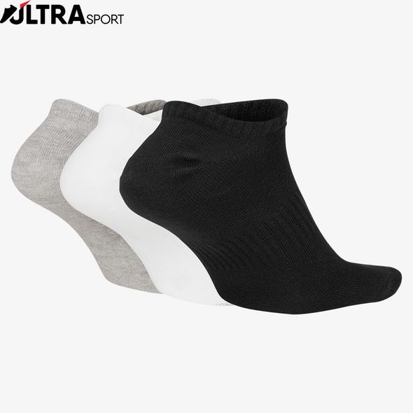 Шкарпетки Nike U Nk Everyday Ltwt Ns 3Pr SX7678-901 ціна
