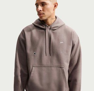 Мужская толстовка Nike Solo Swoosh HV1082-214 цена