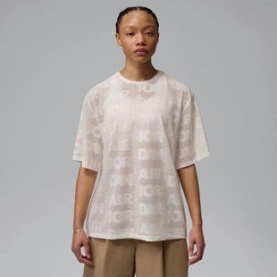 Женская футболка JORDAN W J FLT OPEN KNIT TOP IF1145-110 цена