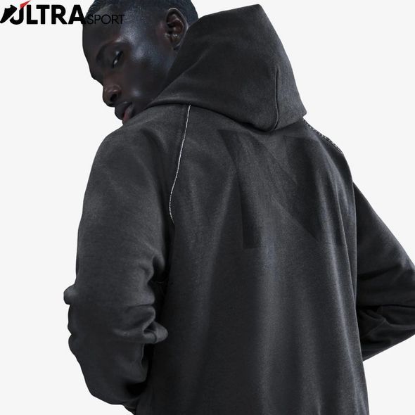 Толстовка чоловіча NIKE M NK DF HERITAGE FLEECE TOP HV3785-010 ціна