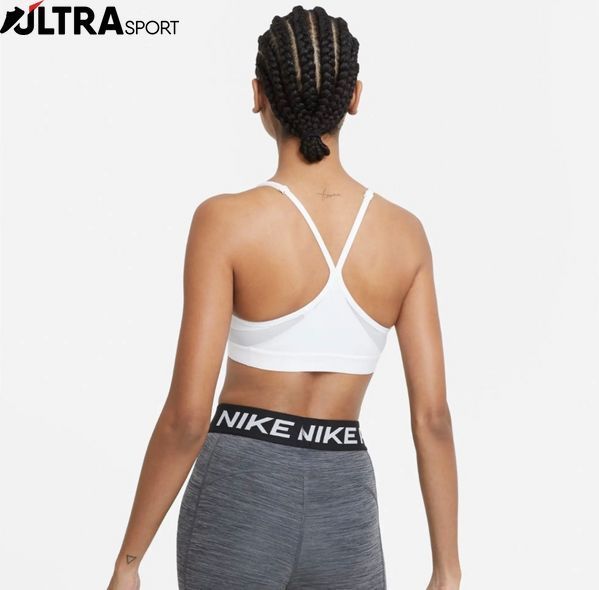 Женское бра NIKE W NK INDY V-NECK BRA CZ4456-100 цена