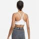 Женское бра NIKE W NK INDY V-NECK BRA CZ4456-100 цена