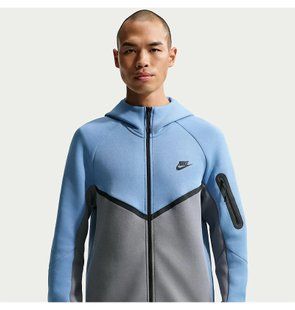 Толстовка чоловіча NIKE M NK TCH FLC FZ WR HOODIE HV0949-486 ціна