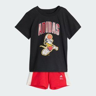Комплект детский ADIDAS DISNEY MICKEY MOUSE T-SHIRT SET JZ7677 цена