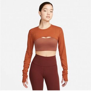 Топ Nike W Ny Luxe Shrug . DV9197-246 ціна