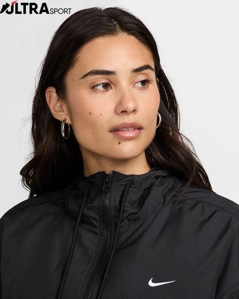 Толстовка жіноча NIKE W NSW ESSNTL UV WVN JKT HD FV6298-010 ціна