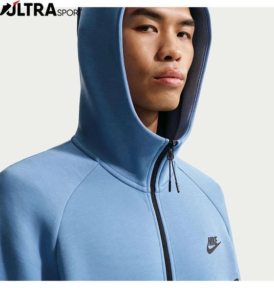 Мужская толстовка NIKE M NK TCH FLC FZ WR HOODIE HV0949-486 цена