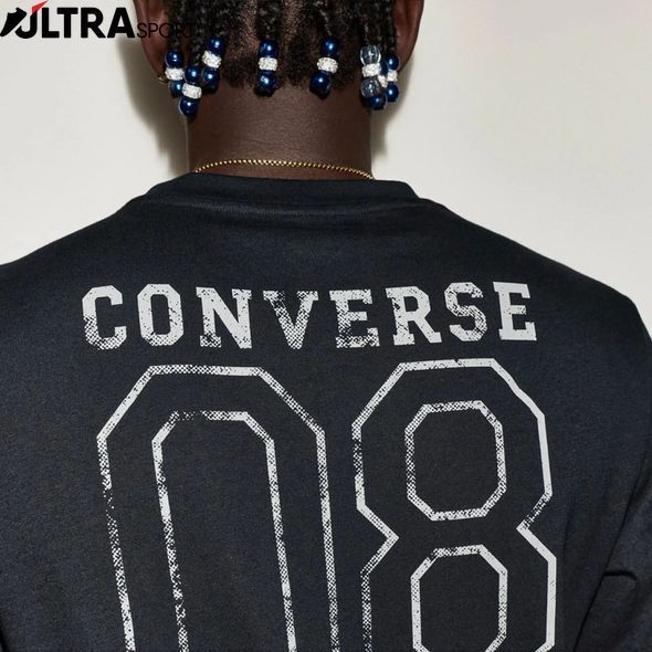 Мужская футболка CONVERSE T-SHIRT CVM6T327-BLK цена