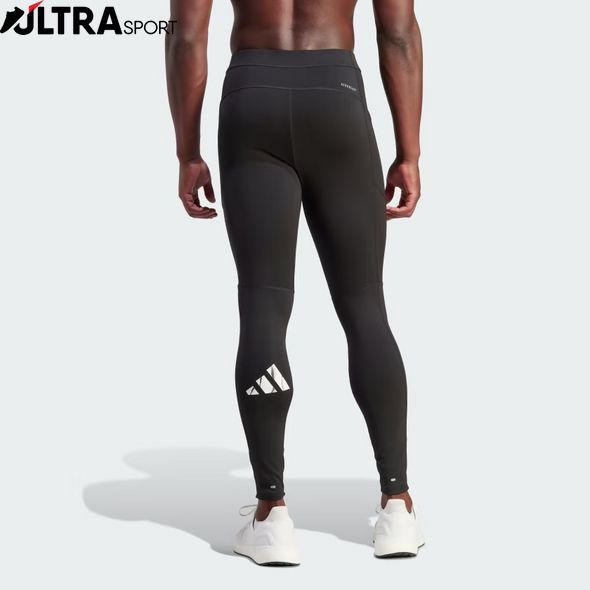 Леггинсы мужские Adidas Run It Tights Black HZ4513 цена