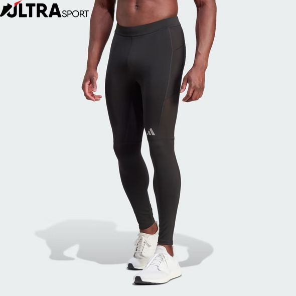 Леггинсы мужские Adidas Run It Tights Black HZ4513 цена