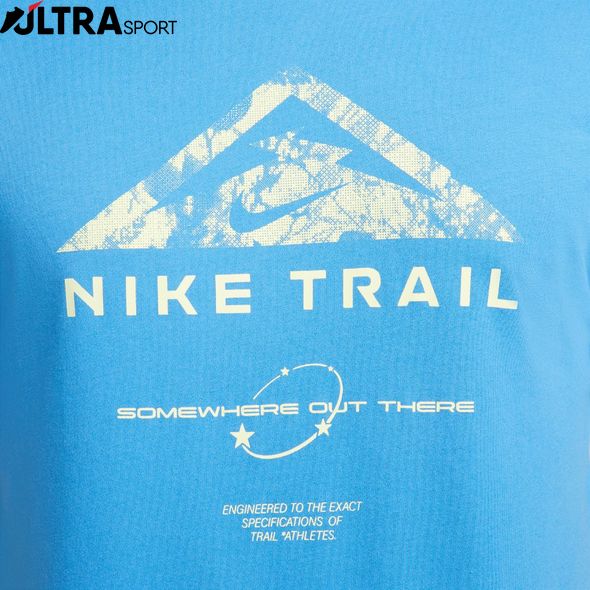 Футболка Nike M Dri-Fit Tee Run Trail DZ2727-435 цена