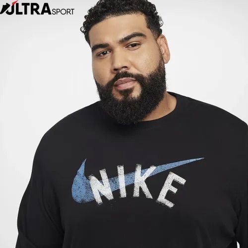 Свитшот мужской Nike Dri-FIT Graphic HF6132-010 цена
