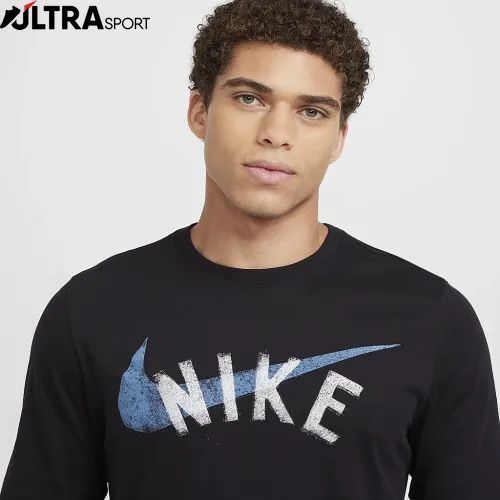 Свитшот мужской Nike Dri-FIT Graphic HF6132-010 цена