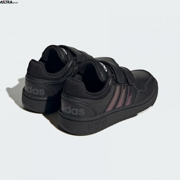 Детские кроссовки на липучке Adidas Hoops 3.0 H03861 цена