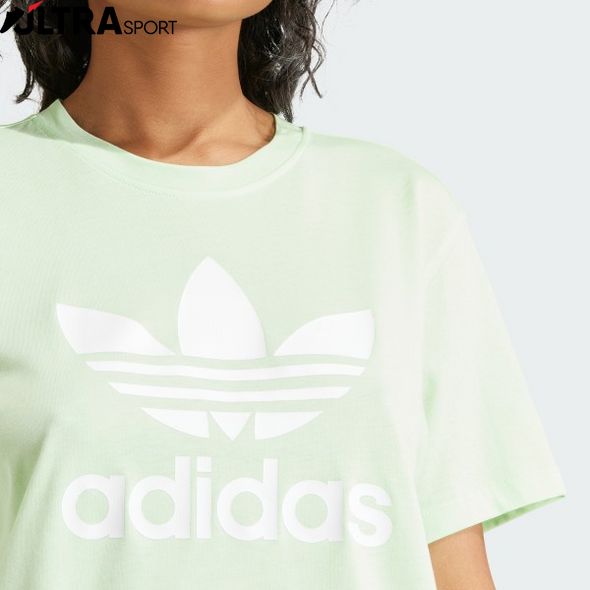Женская футболка Adicolor Trefoil Boxy Originals IN8436 цена