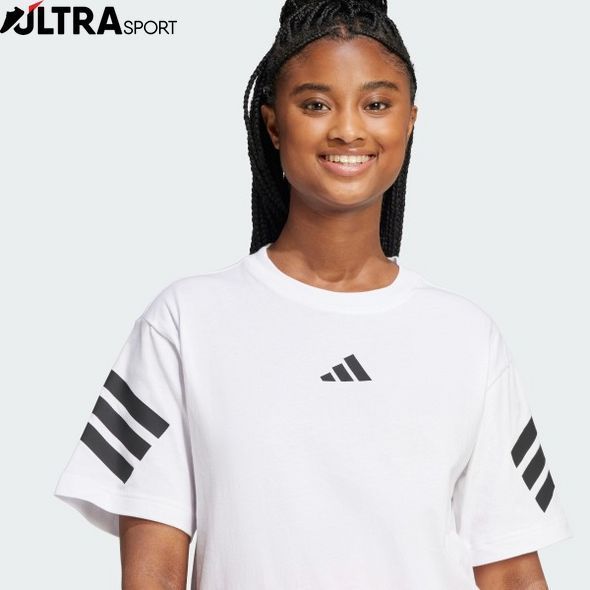 Женская футболка Future Icons 3-Stripes Sportswear JE0238 цена
