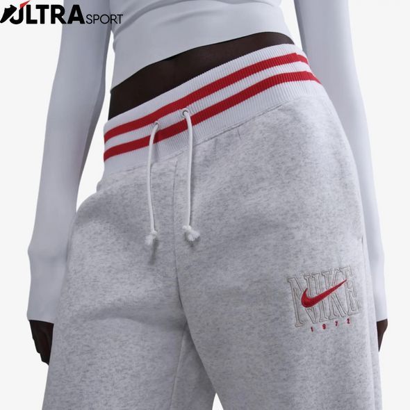 Штани жіночі NIKE W NSW PHNX FLC HR GX WIDE PNT HJ0909-051 ціна