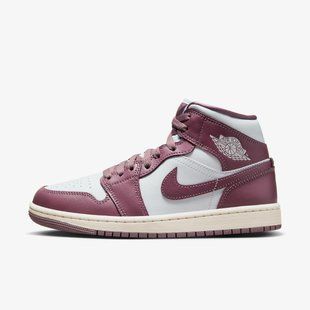 Жіночі кросівки W Air Jordan 1 Mid Sky J Mauve BQ6472-050 ціна