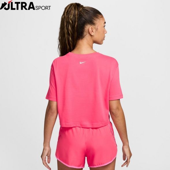 Женская футболка NIKE W PRO SS CRP TEE FA24 HF0762-629 цена