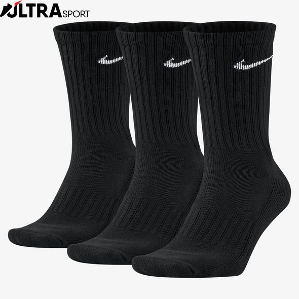 Шкарпетки Nike U V Cush Crew - 3P Value SX4508-001 ціна