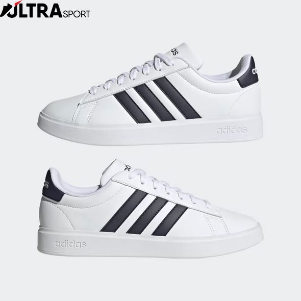 Кросівки чоловічі Adidas Grand Court 2.0 White GW9199 ціна