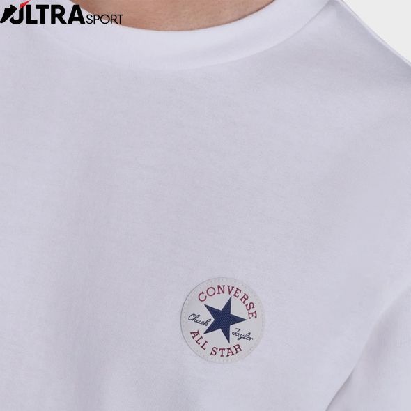 Мужская футболка CONVERSE CHUCK PATCH TEE CVM6T116-WHT цена