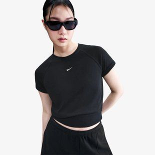 Женская футболка NIKE W NSW NK CHLL FT SS TOP HM6970-010 цена