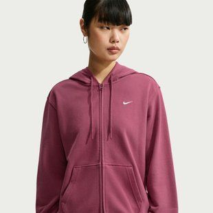 Толстовка жіноча Nike Studio Fleece Lightweight Standard Full-Zip IM8114-654 ціна