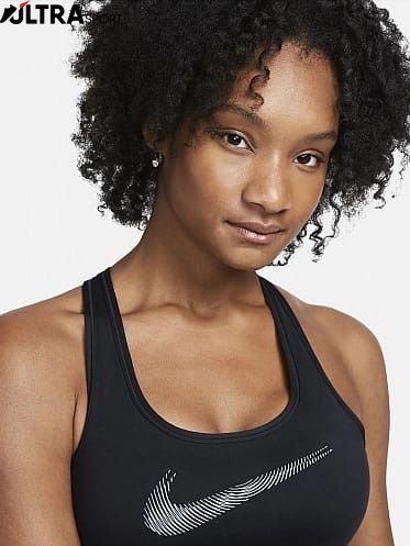 Жіночий топ Nike W Dri-Fit Swsh Pded Hbr Bra FB4124-010 ціна