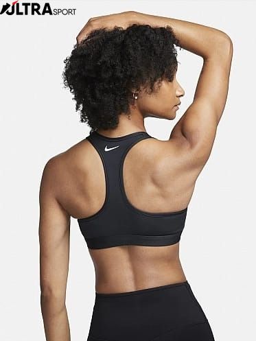 Жіночий топ Nike W Dri-Fit Swsh Pded Hbr Bra FB4124-010 ціна