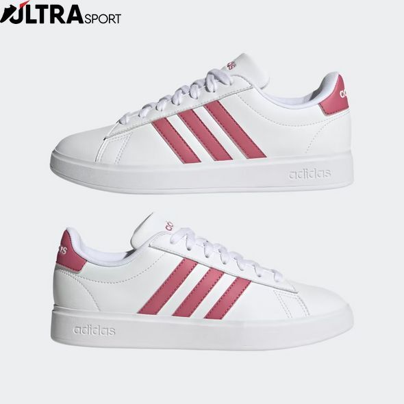 Кроссовки женские Adidas Grand Court Cloudfoam Lifestyle Court Comfort Hp2537 цена