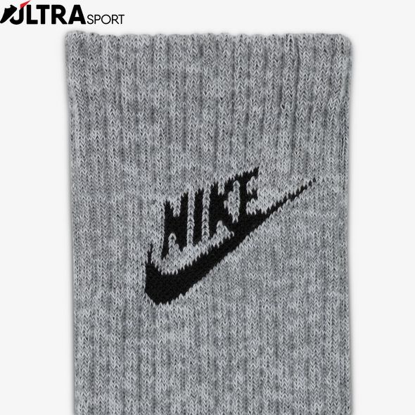 Шкарпетки Nike U Everyday Plus Cush Crew DH3778-073 ціна